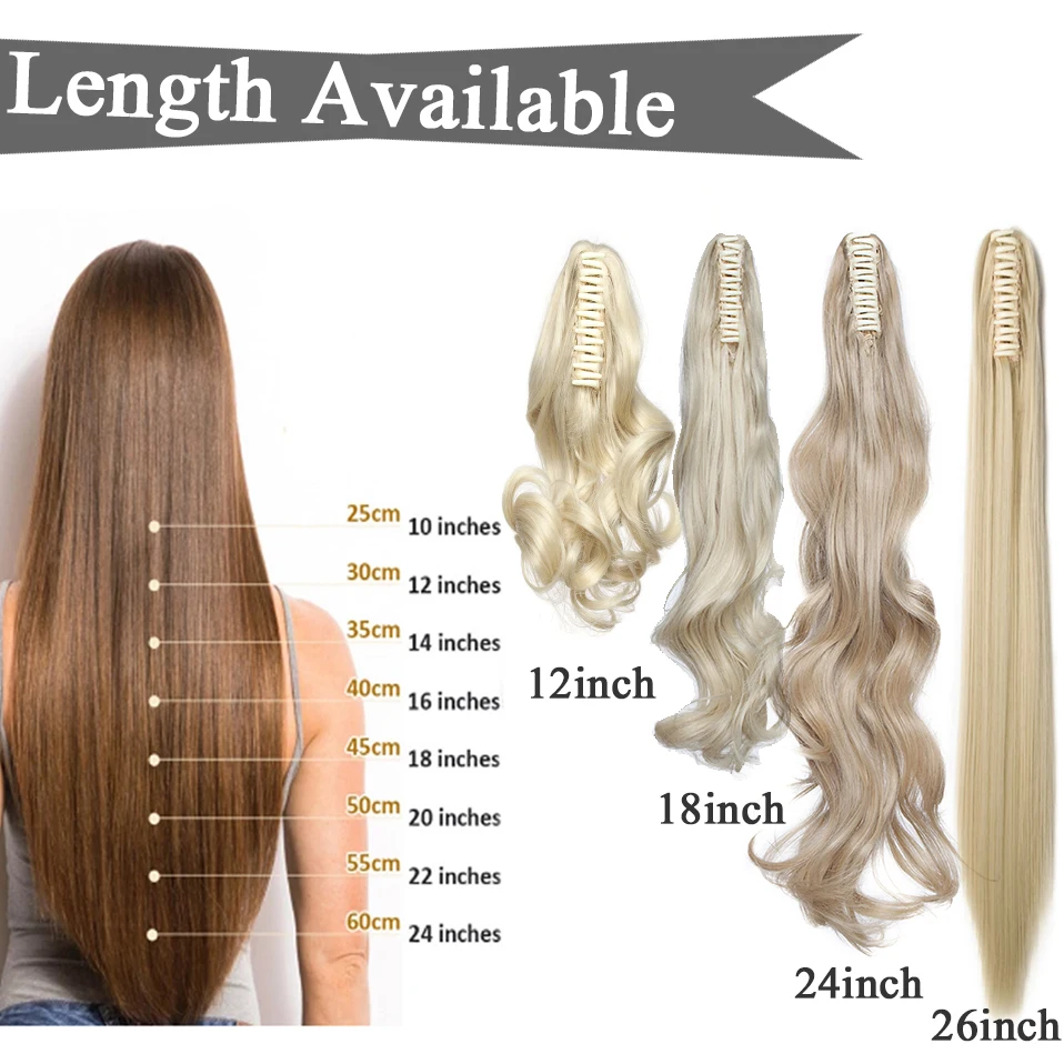 Искусственный конский хвост волосы benehair - Фотография_6