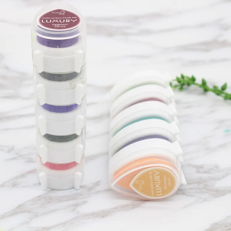 Diy креативный набор чернильных подушечек с каплей воды - Фотография_5