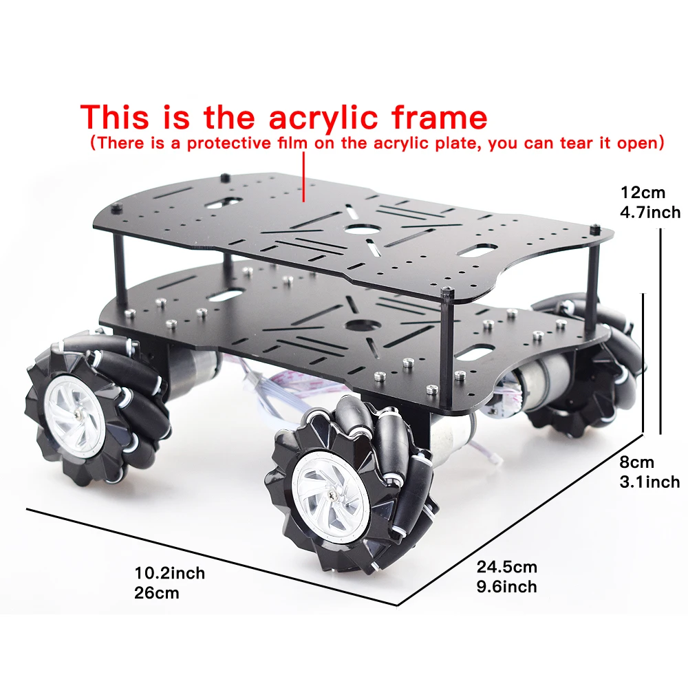 15 кг нагрузки 4wd 80 мм механическое - Фотография_5