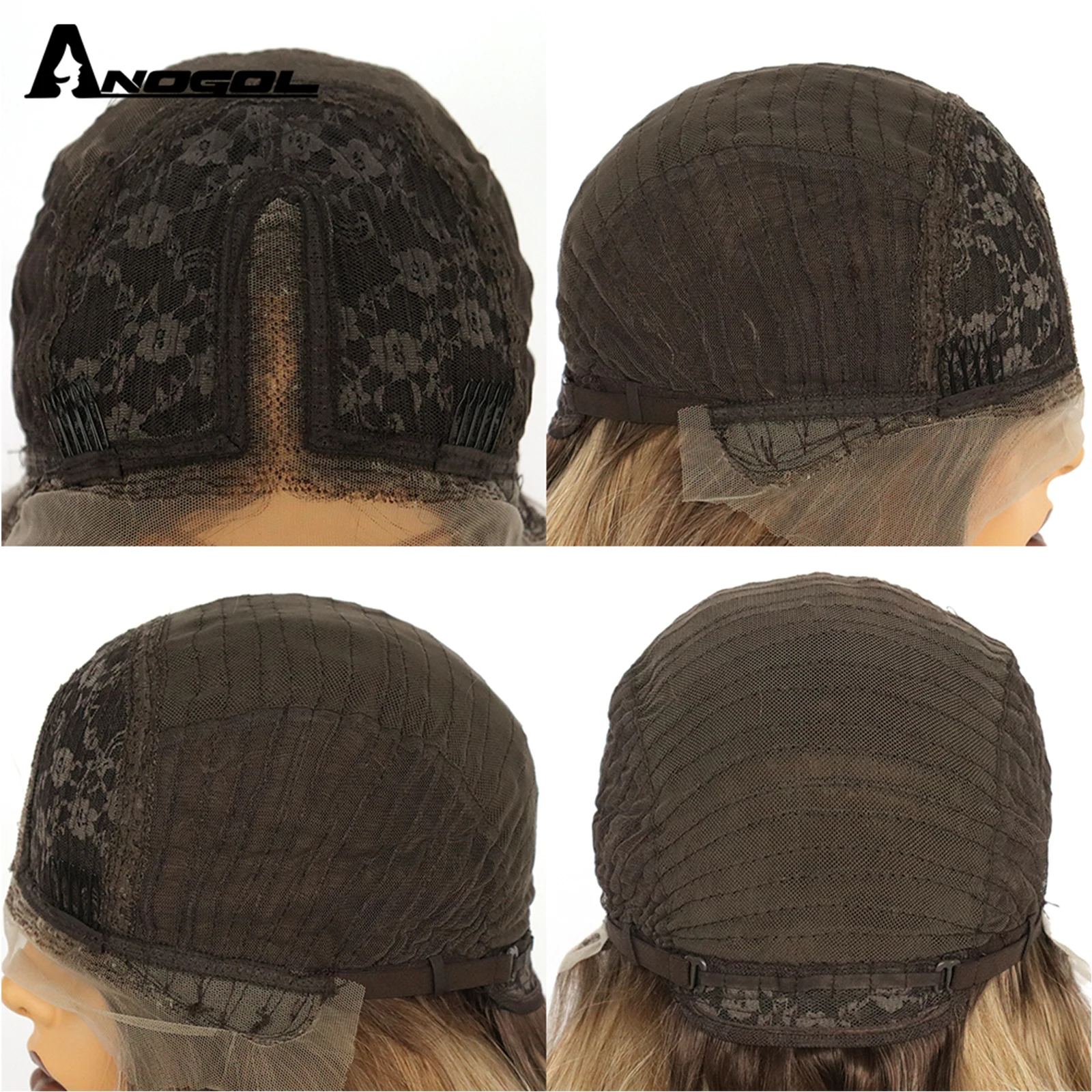 Anogol синтетический парик с эффектом - Фотография_4