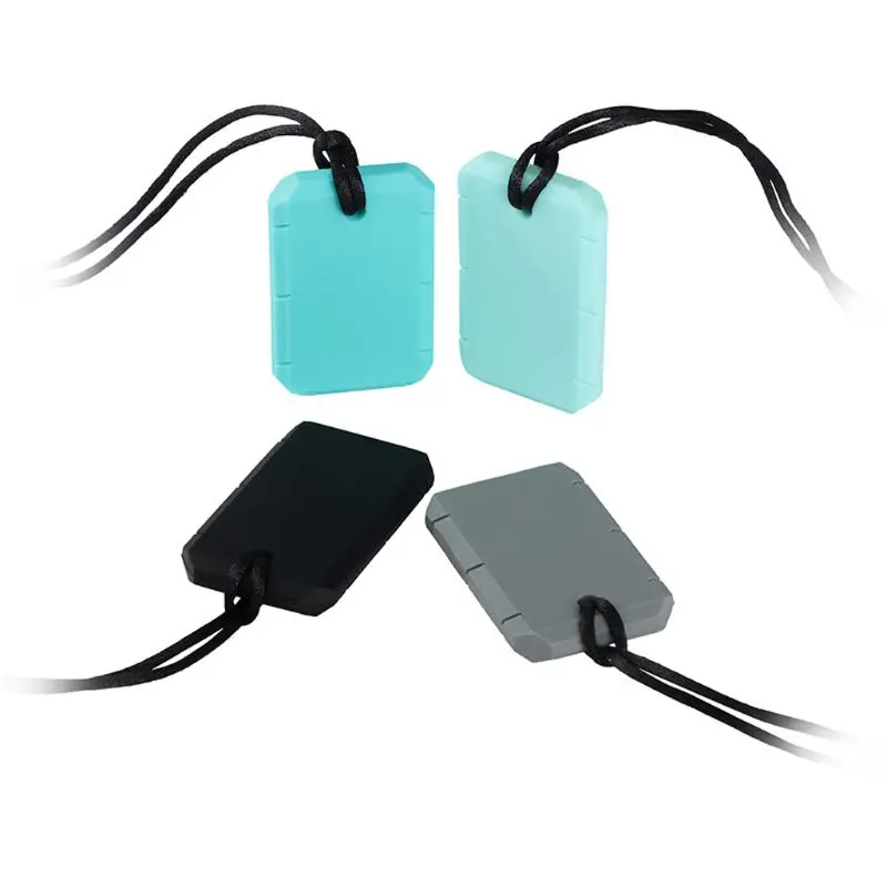 Жевательное ожерелье детский силиконовый - Фотография_5