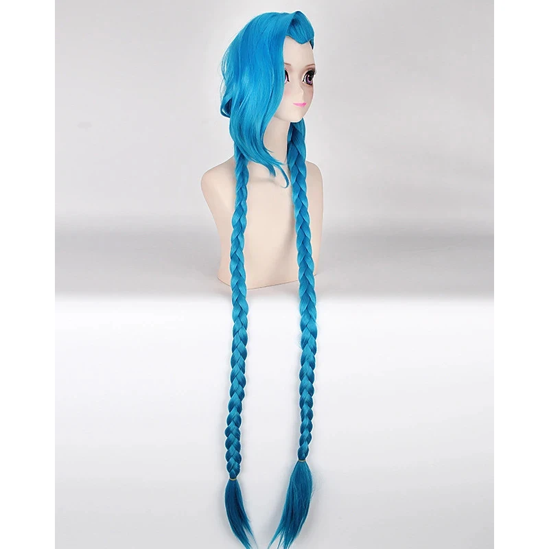 Hairjoy косплей lol jinx 100 см - Фотография_3