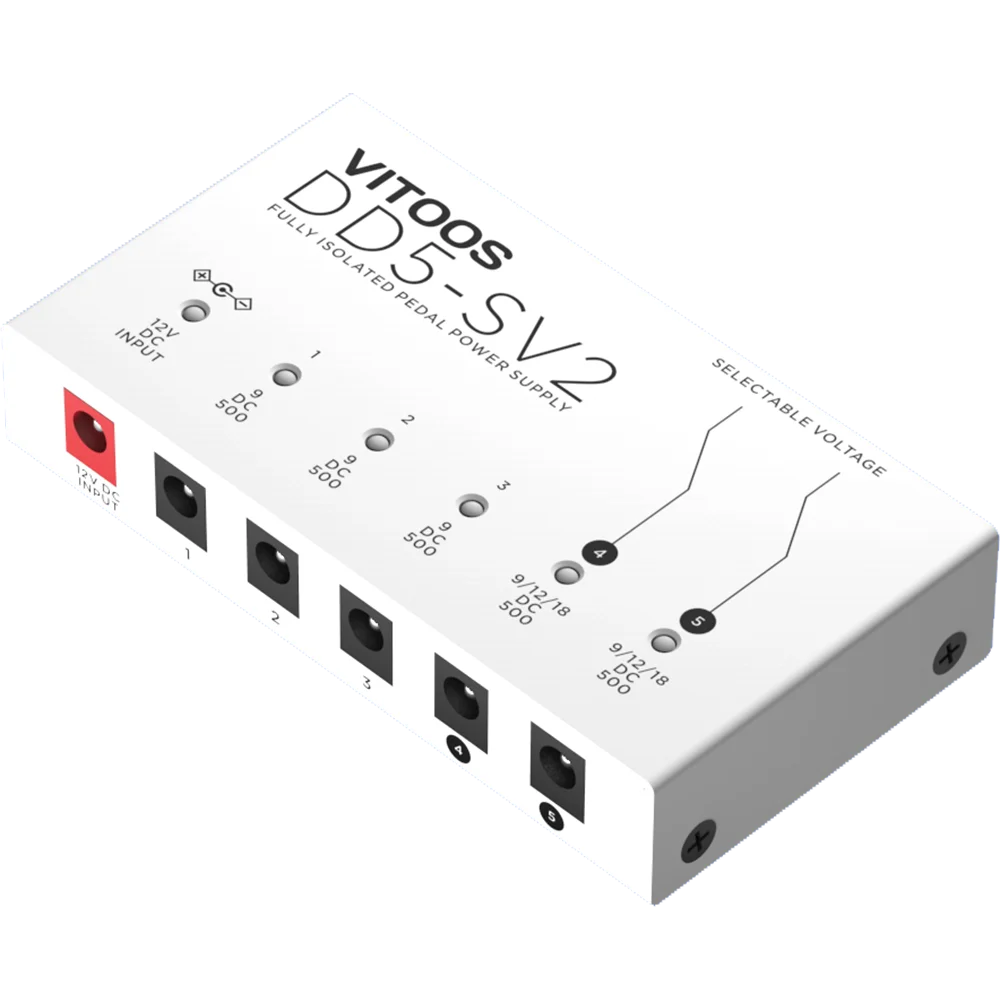 Vitoos dd5-sv2 педаль эффектов - Фотография_5