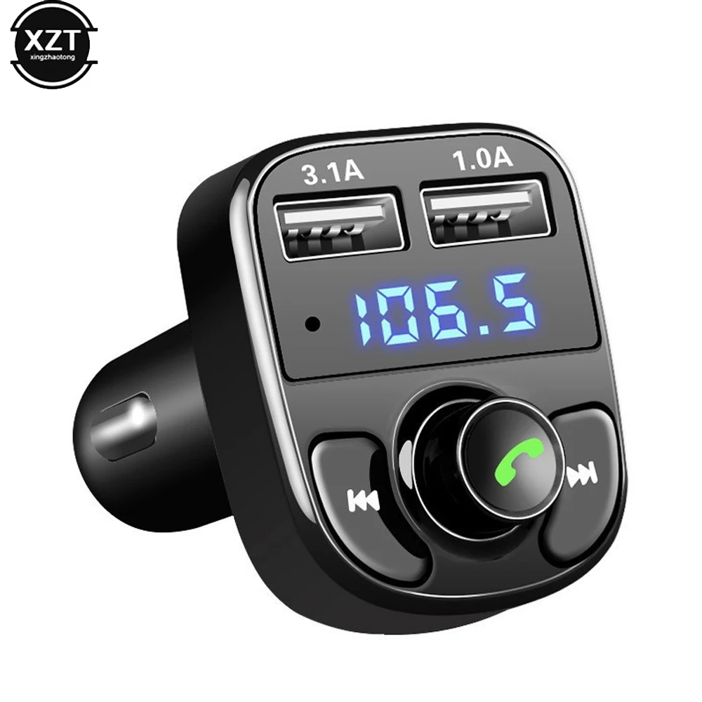 X8 автомобильное быстрое зарядное устройство с двумя usb-портами
