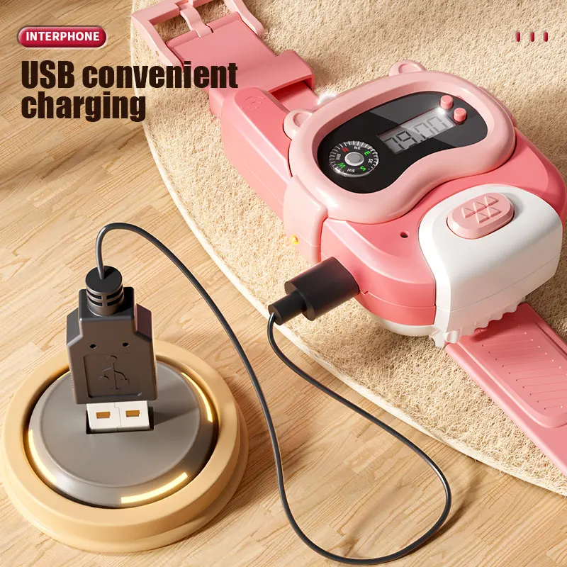 Мини-часы детские с компасом и usb-зарядкой - Фотография_3