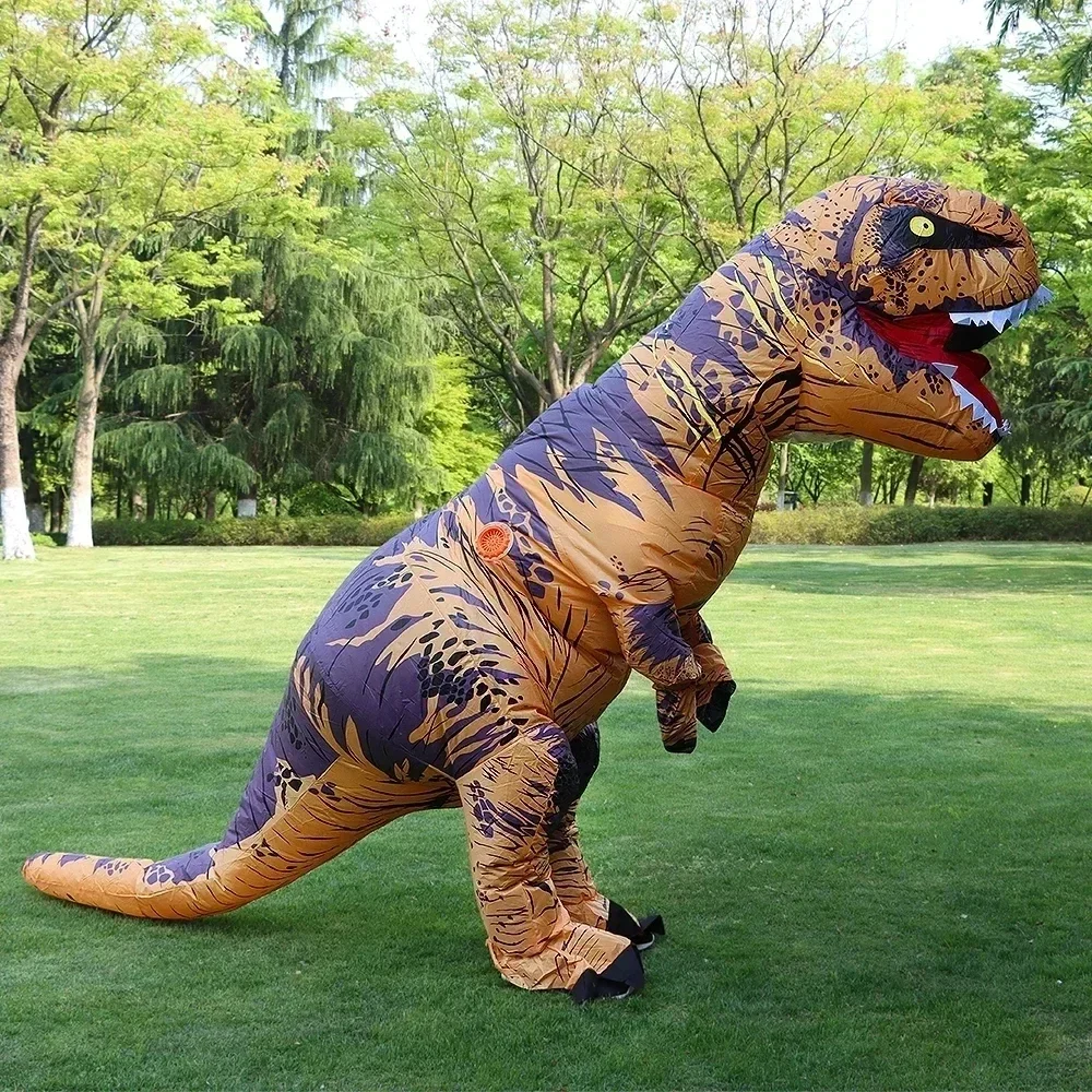 Надувной костюм тираннозавра t-rex - Фотография_3