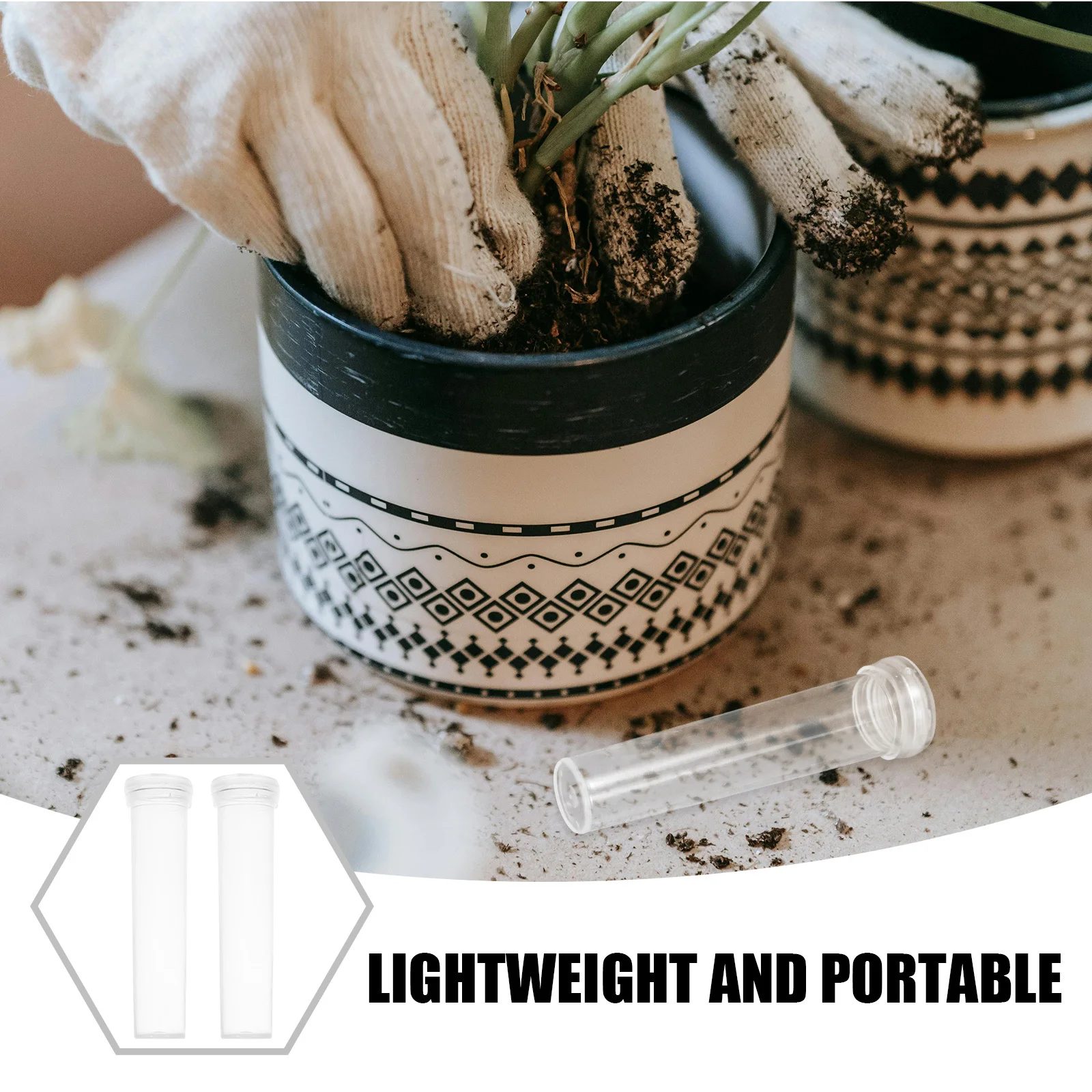 Пластиковая цветочная трубка для воды - Фотография_4