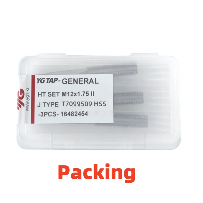 1 комплект корейских ручных метчиков yg hss = 3 шт. t7099 jis - Фотография_6