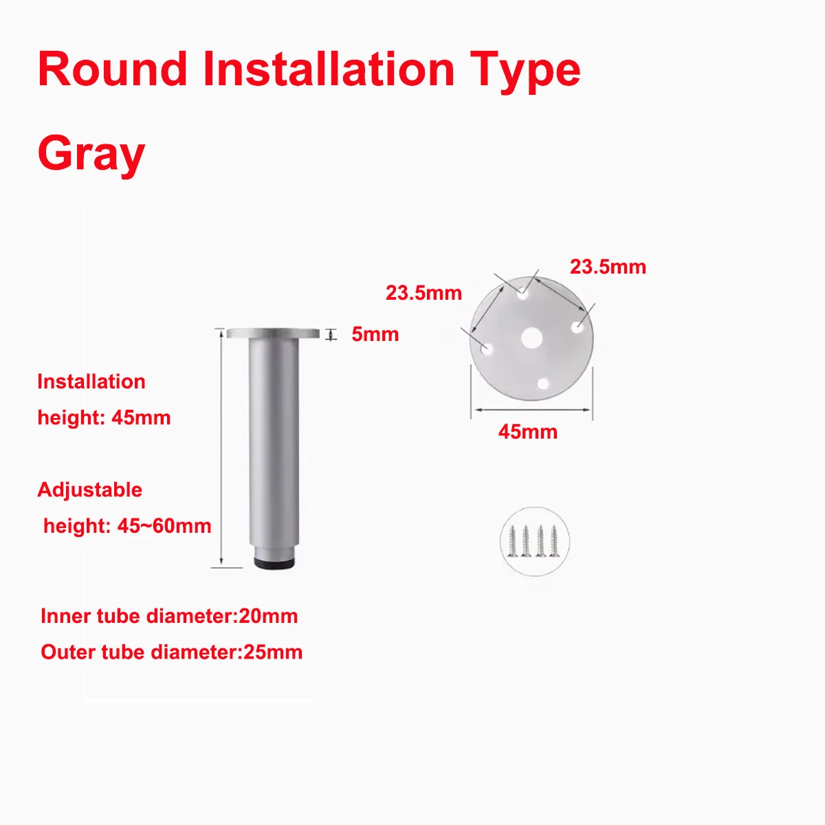Регулируемая подставка для ножек шкафа - Фотография_6