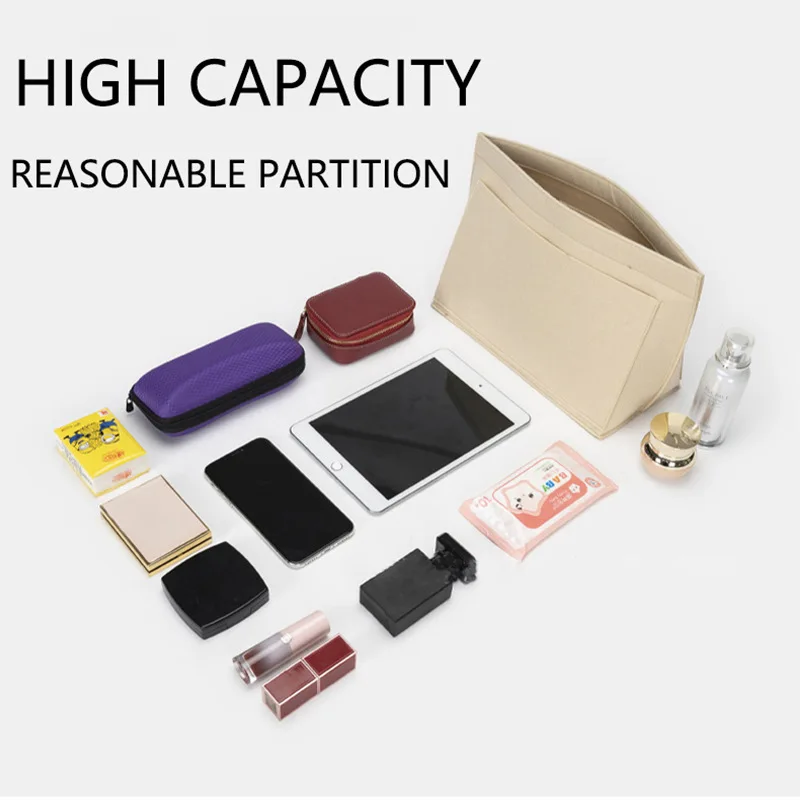 Фетровая сумка-вставка подходит для сумки longchamp - Фотография_6