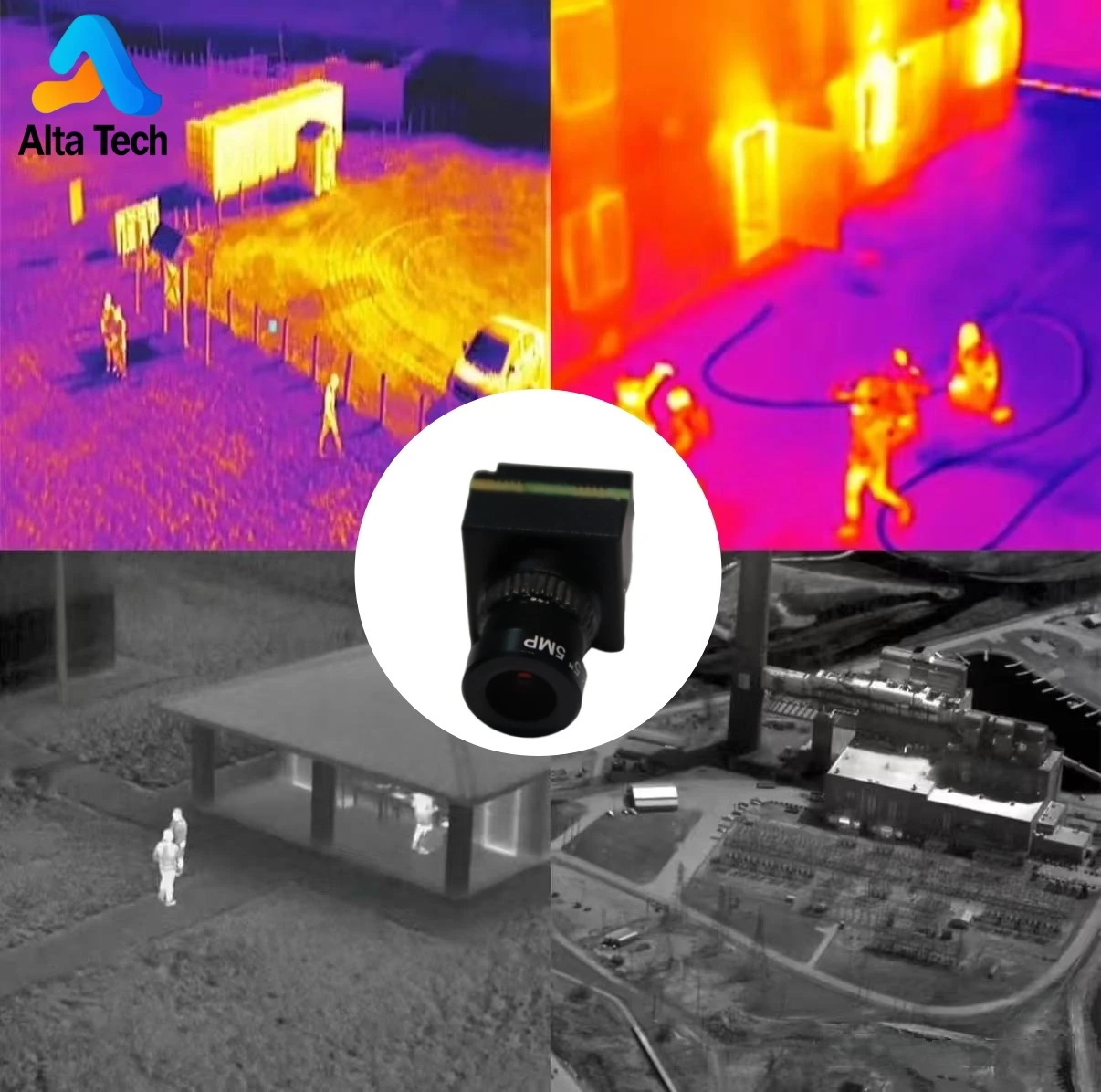 384x288 тепловая камера 12 мкм