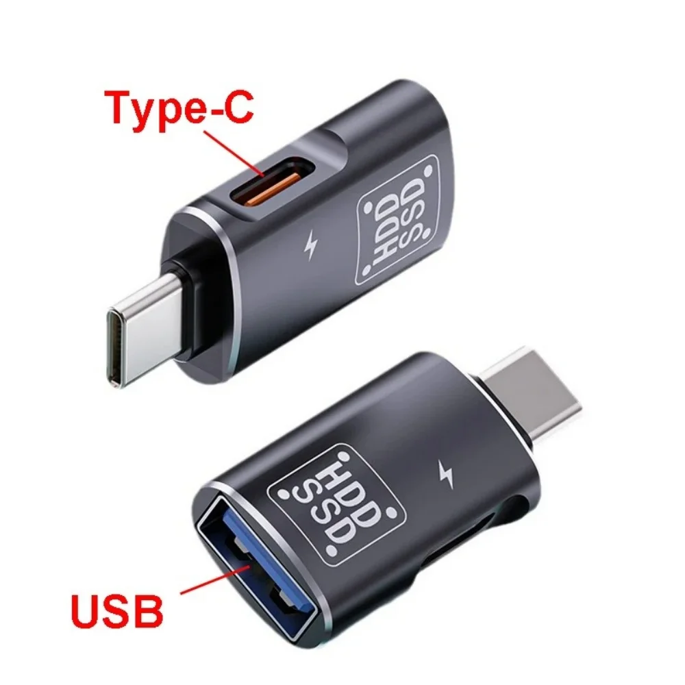 Адаптер otg type-c адаптер usb-c «папа» на «мама» usb 2.0 - Фотография_6