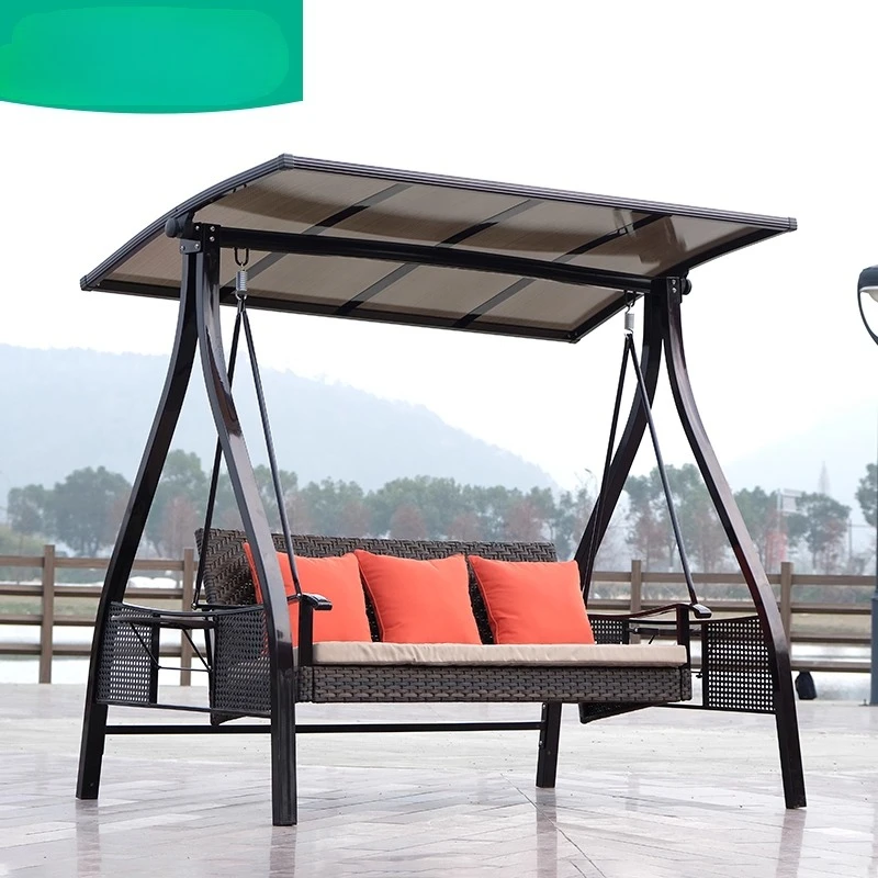 Уличные качели солнечный свет кресло-качалка - Фотография_4