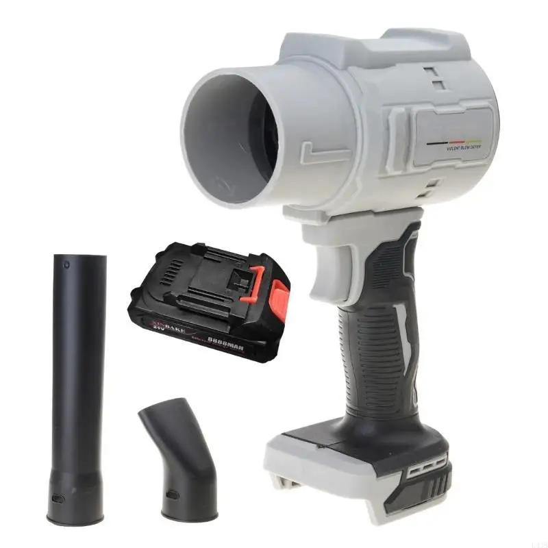 Высокоэффективная беспроводная воздуходувка 21 в для дома и патио - Фотография_2