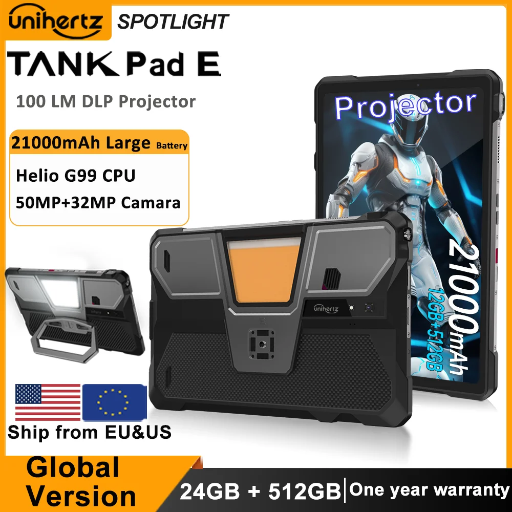 Прочный планшет unihertz 8849 tank