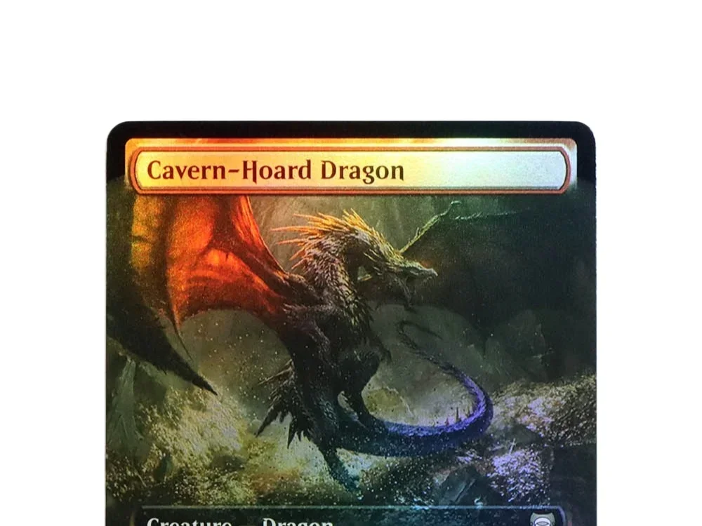 (cavern-hoard dragon) фольга/голографические
