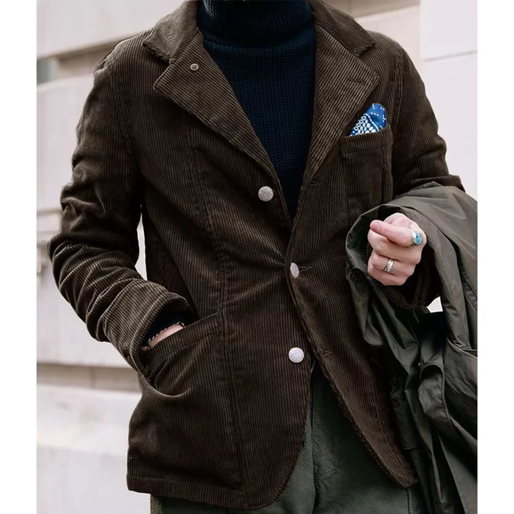 Men's jacket corduroy high - Фотография_5