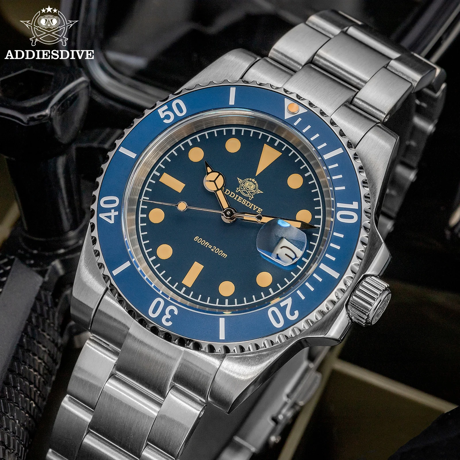 Addiesdive часы для мужчин 20 бар - Фотография_5