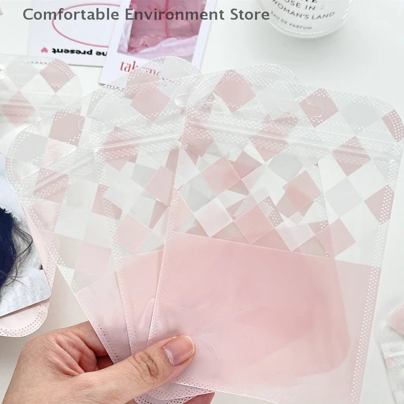 Self-adhesive hand account paper bag - 10pcs craft gift candy packaging - Фотография_5
