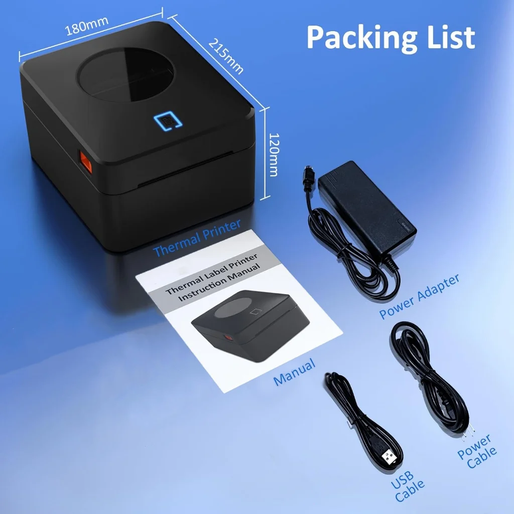 Термопринтер этикеток bluetooth - Фотография_6