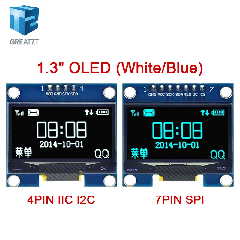 1,3-дюймовый oled-модуль spi/iic - Фотография_3