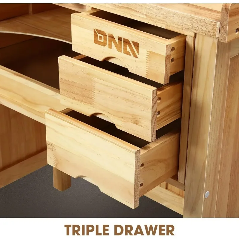 Высококачественный сверхмощный деревянный верстак - Фотография_4