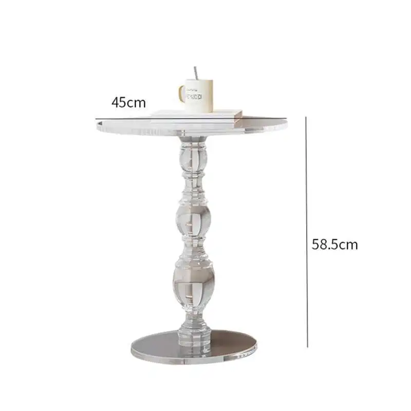 Журнальный столик из закаленного стекла для гостиной - Фотография_5