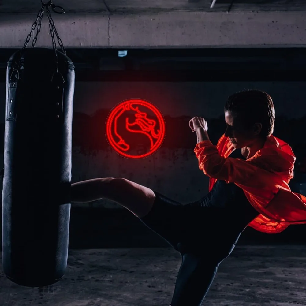 Неоновая вывеска dragon gamer neon - Фотография_5
