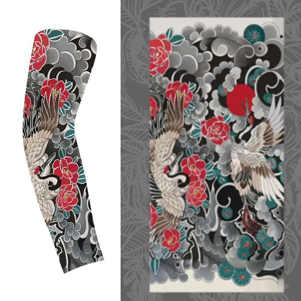 Рукава из ледяного шелка upf50 + защита от солнца - Фотография_4