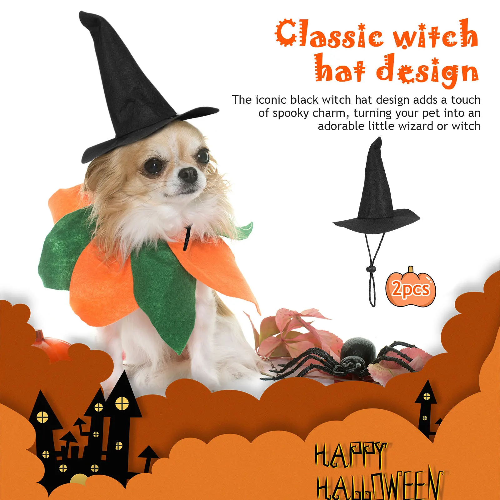 Шляпа ведьмы на хэллоуин - Фотография_3