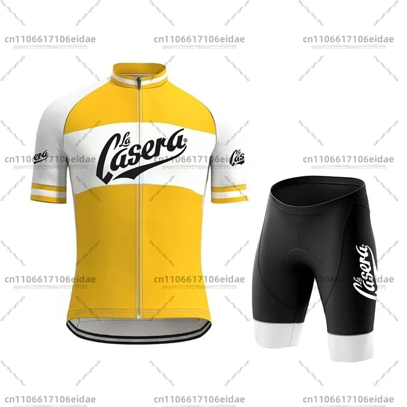 Мужской велосипедный трикотаж la casera team 1973 - Фотография_2
