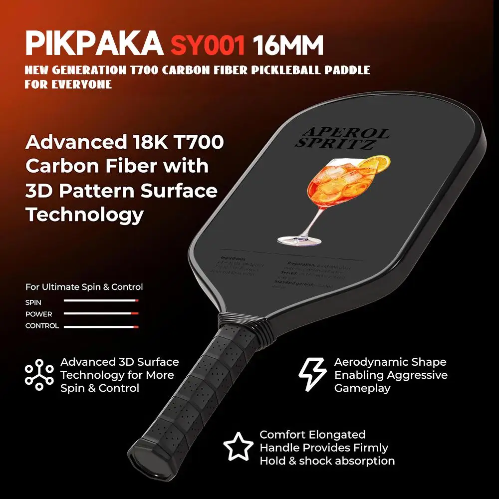 Pickleball paddle t700 углеродное - Фотография_5