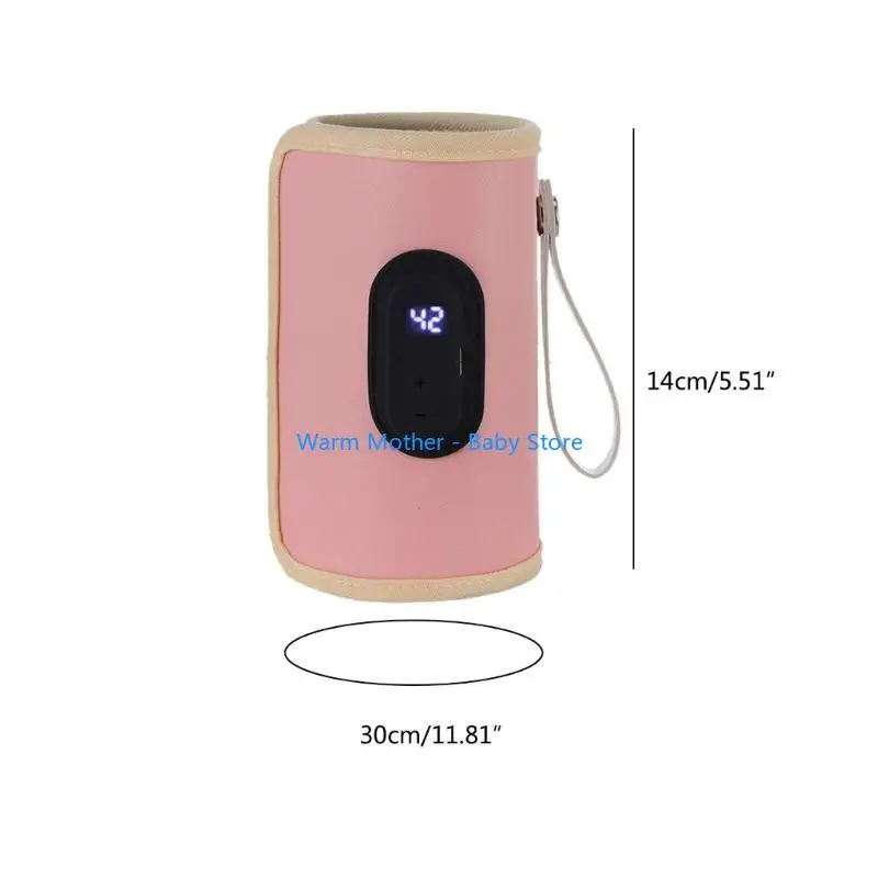 Портативная сумка-сумка с подогревом бутылочек для молока - Фотография_6