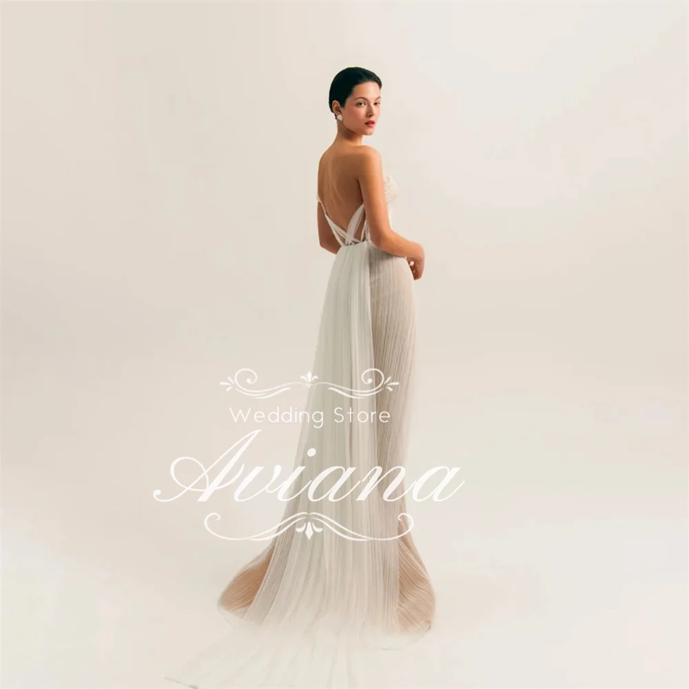 Авиана на одно плечо с оборками из тюля - Фотография_2