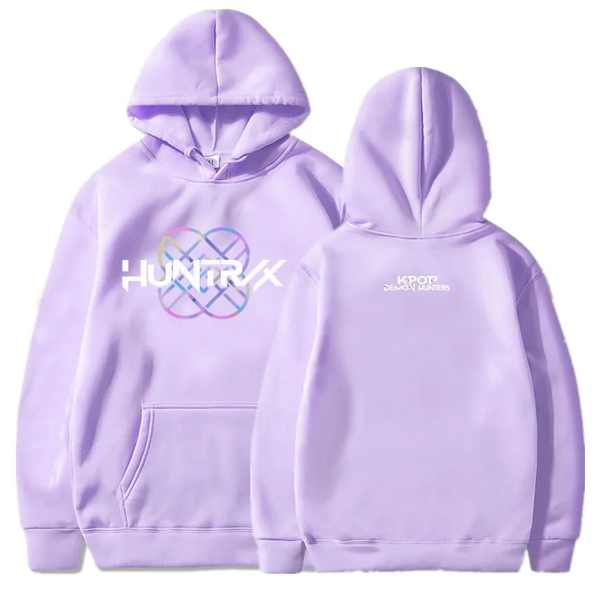 Толстовка с логотипом kpop demon hunters huntrix - Фотография_2