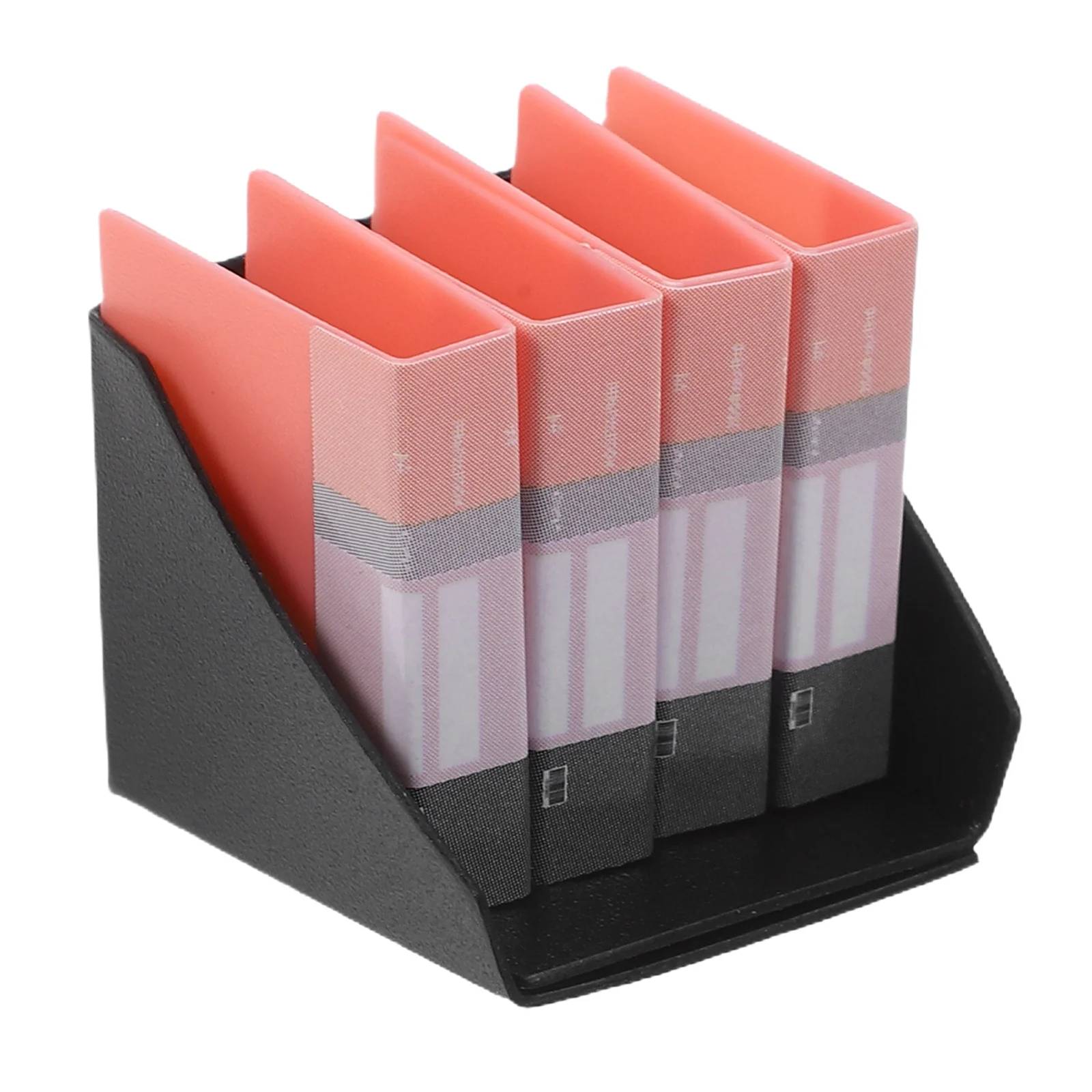 1 комплект миниатюрных цветных пластиковых папок для файлов - Фотография_2