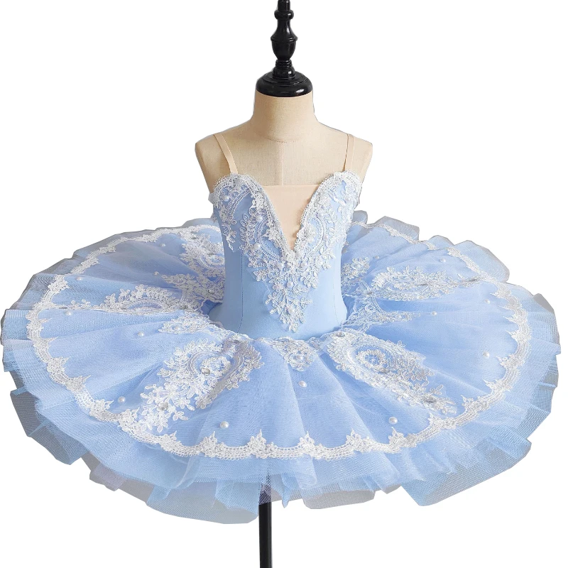 Профессиональное балетное платье-пачка для девочек - Фотография_6