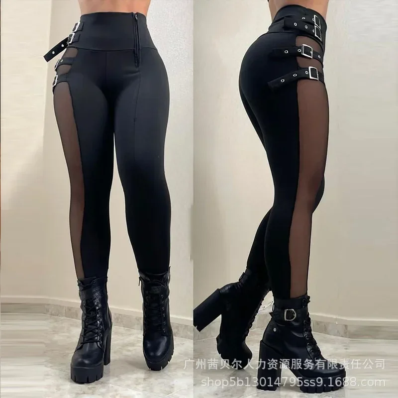 Брюки женские с высокой талией - Фотография_2