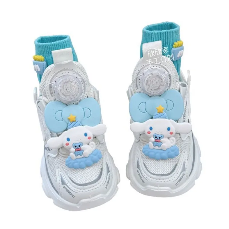 Miniso cinnamoroll аниме kawaii ins дышащая обувь с сетчатой поверхностью - Фотография_5