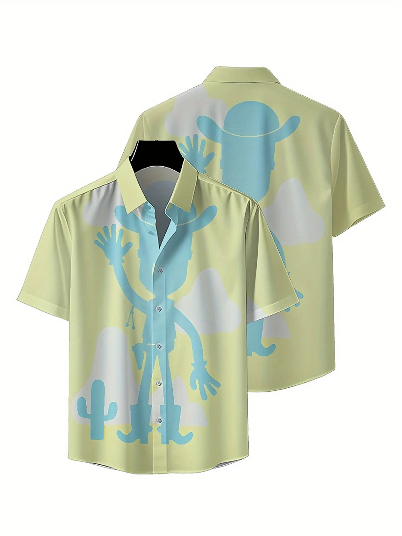 Мужские гавайские рубашки больших размеров - Фотография_5