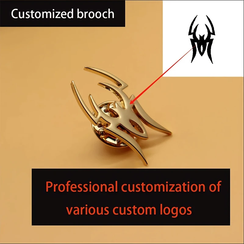 Брошь с логотипом на заказ - Фотография_2