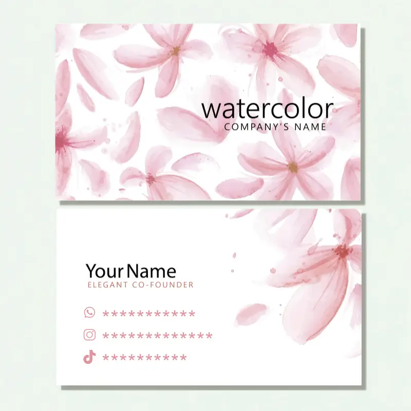 Custom business cards thank you - Фотография_2