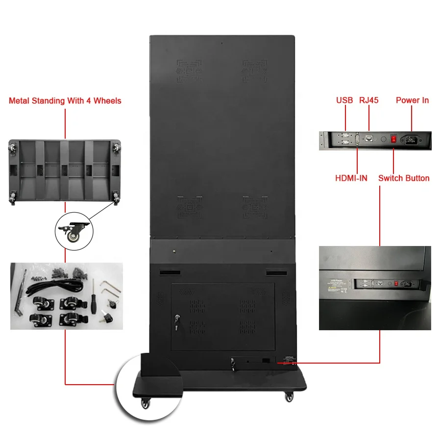 Aiyos oem odm 55-дюймовый напольный - Фотография_4