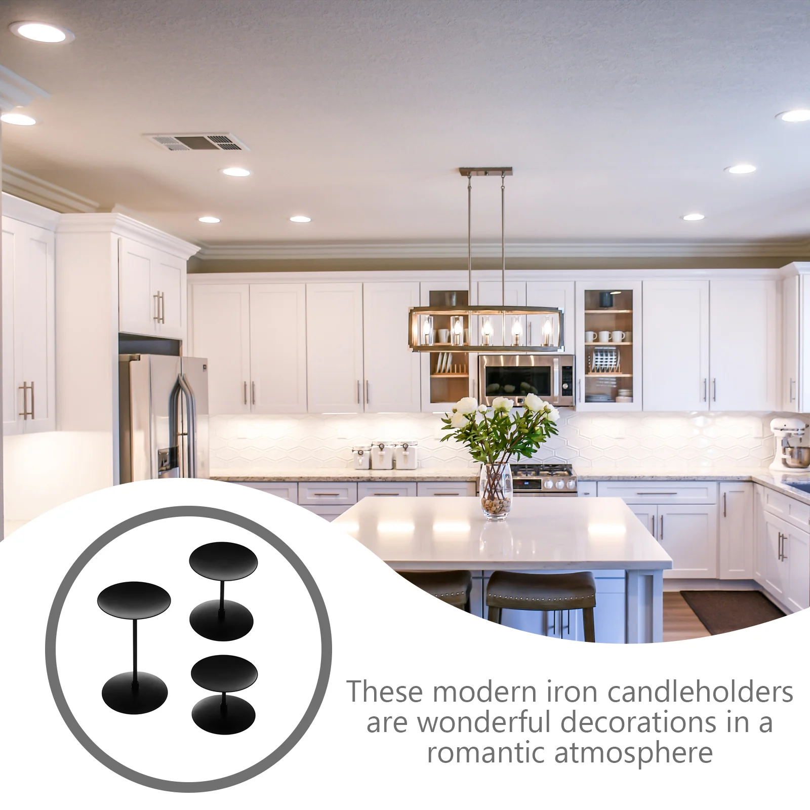 Черные железные подставки - Фотография_4