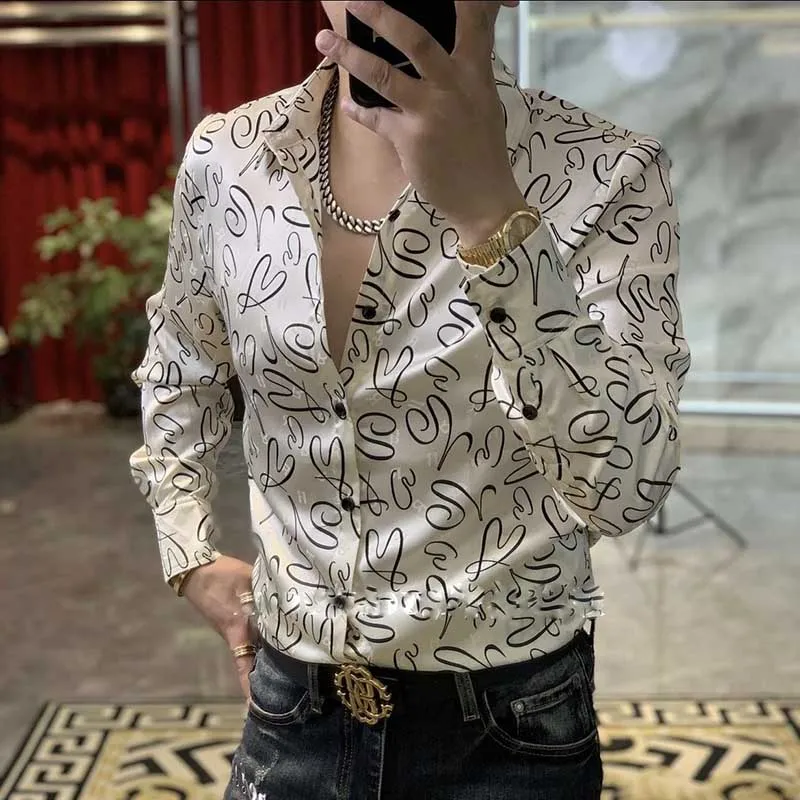 Модные повседневные рубашки с отворотом и пуговицами - Фотография_3