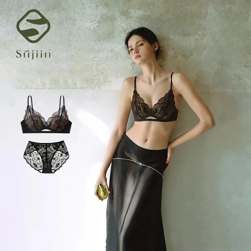 Sujiin летние сексуальные комплекты с бюстгальтером и трусиками для женщин - Фотография_3