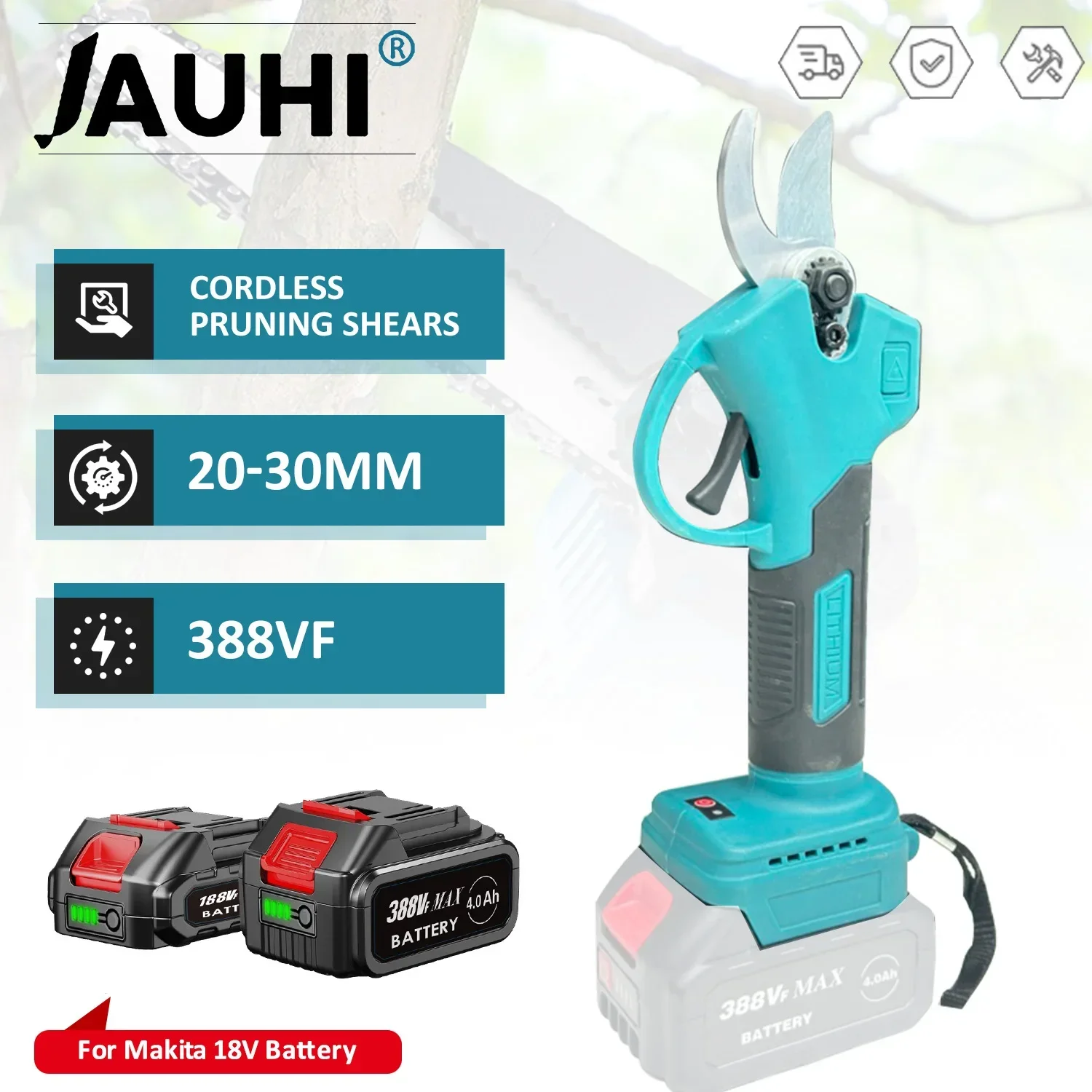 Бесщеточный электрический секатор jauhi