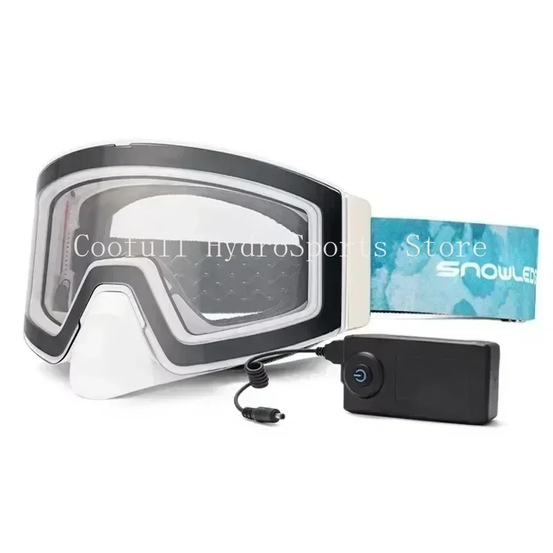 Лыжные очки с электрическим подогревом и противотуманной поляризацией - Фотография_3
