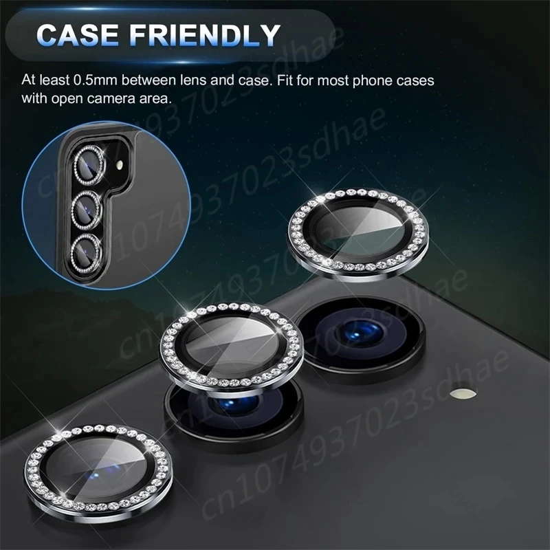 Bling 3d diamond metal camera ring - Фотография_4