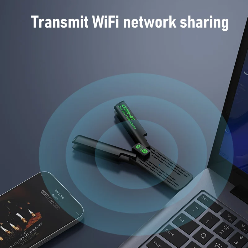 Bluetooth 5,4 адаптер двухдиапазонный 2 - Фотография_4